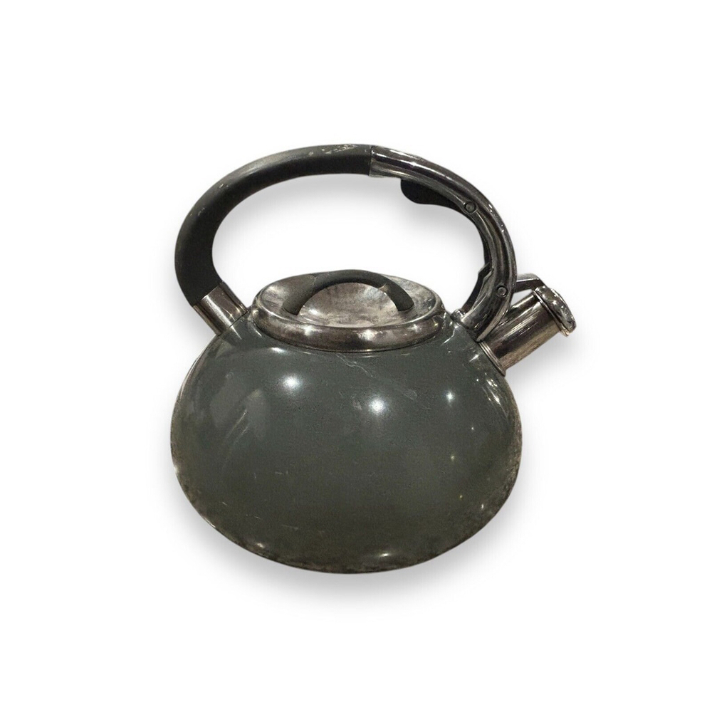 Balduzzi Italian Style Induction Eco friendly Stainless Steel Teapot Soft Handle - Picture 4 of 9